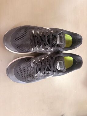 Nike Air Zoom Pegasus 34 Lightweight Mesh Low Top Running Shoes Black White